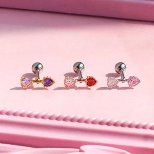 [폭스타일] [낱개판매] 하트팡 큐피트 트라거스 아웃컨츠 피어싱