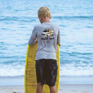 플래닛서프 아동 루즈핏 래쉬가드 PS009GUBT