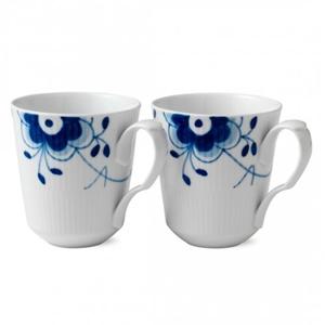 로얄코펜하겐 블루플루티드 메가 머그컵 370ml 2개세트