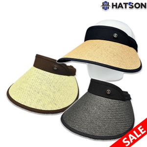 [햇츠온]여성 여름 페이퍼 데일리 기본 선캡 모자 H31-205