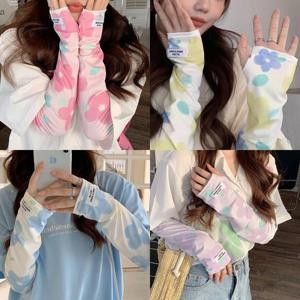 위쉬몰 DG 헬로라벨플라워팔토시(R125H407) 빅사이즈