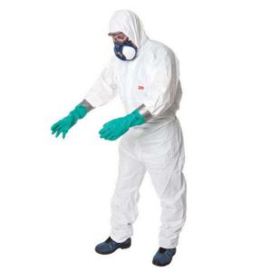 3M 산업용 원피스 방진복 4545 화이트 XL 레벨D 의료용