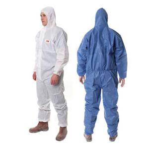 3M 산업용 원피스 방진복 4515 화이트/블루