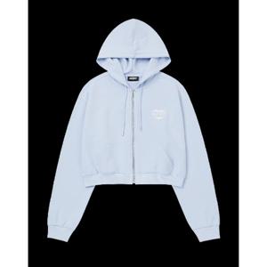 [널디] 우먼스 수플레 크롭 후디 집업 PNES24HD14 W S SOUFFLE CROPPED HOODIE ZIP-UP