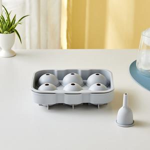 [모던하우스] 실리콘 얼음틀 왕볼6구 라이트 그레이