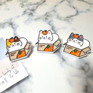 차량용 방향제 송풍구 감귤냥