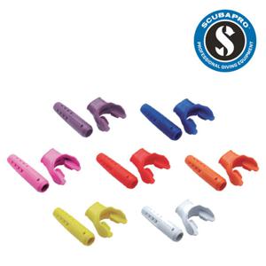 스쿠바프로 컬러 마우스피스 + 호스 프로텍터