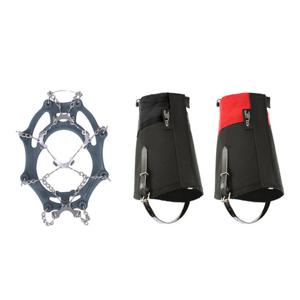 [스노우라인] 체인젠워크 + 후 숏스패츠 세트 - 아이젠/스패츠