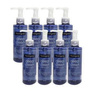 뉴트로지나 딥 클린 클렌징 오일 200ml 모공케어 8개 Ss
