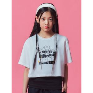 [탑텐키즈]여아) 파워퍼프걸 레이어드 반팔티 MKE3TS2801