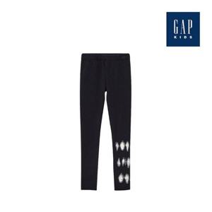 [갭키즈]언발 프린트 코지 레깅스(759413-01-9_BK)