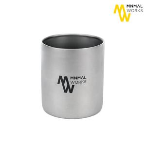 [미니멀웍스] 티타늄 W 필드 컵 300 - 이중구조/친환경금속