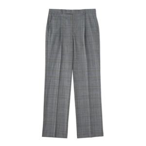 [맨잇슈트]맨잇슈트 봄 여름 와이트핏 밴딩팬츠 그레이 글렌체크MAHB20-183GRIS