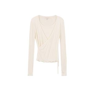 [플라스틱아일랜드] (PQ3CL801) 랩스타일 니트