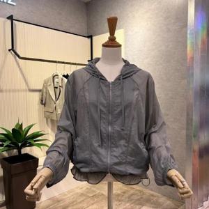 [ab.f.z]AOY3HU37I_후드 집업 시스루 점퍼