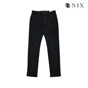 [닉스][닉스]남성 본딩 BK 벨로아 뉴슬림 데님 팬츠_FNLWCDN171M