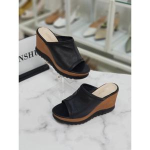 [한슈]한슈 세이브존07 오픈토 키높이 웨지힐9cm HS896763ct (11