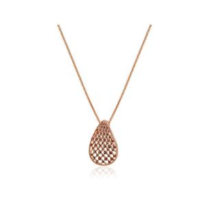 [티르리르] 익스클루시브 레이스 가넷 목걸이 HNQBRP11456M