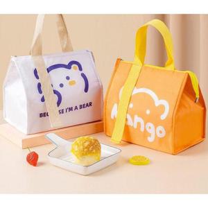 보온 캐릭터 핸드백 방수 도시락 가방