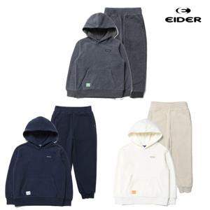 [아이더 (행사)]키즈 베이직 플리스 후드 상하의 세트 JUW21265