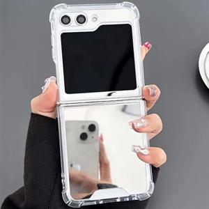 갤럭시Z플립7FE Z플립6 제트지 컬러 범퍼 젤리 거울 미러 케이스