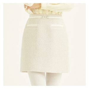 [로엠]버클장식 트위드 스커트 (RMWHB2303B-T)