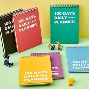 100일 데일리 플래너 Ver.2 4개월용 공부 학습 노트