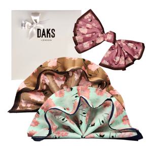 [닥스(손수건)]플라워패턴 여성손수건 DKO1410