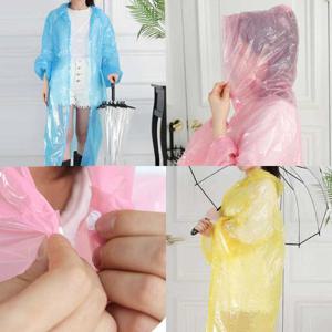 위쉬몰 CI 컬러풀일회용레인코트(J087H408) 빅사이즈