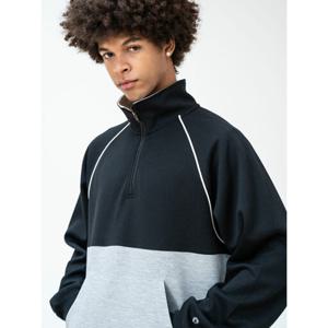 [탑텐밸런스]남성 더블니트 배색 하프집업 MBE5TR1251