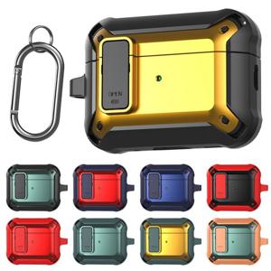 에어팟 프로 1 2 3 4세대 에어범퍼 락잠금 버튼 카라비너 케이스