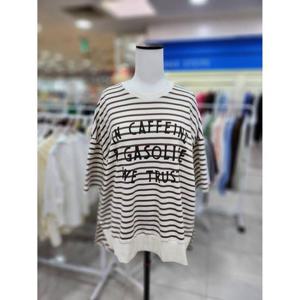 스테파니 세이브존08 트러스트 언발5부 소매 A24TS4314