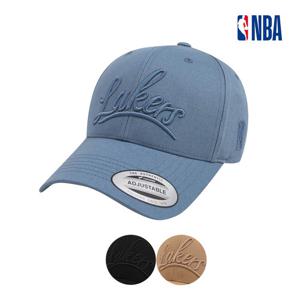 [엔비에이]남녀공용 LA레이커스 볼륨자수 클래식 하드볼캡 N245AP421P