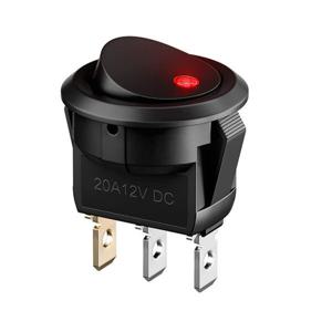 원형스위치 토글 SPS006 LED레드 온오프 시소스위치 전기토글스