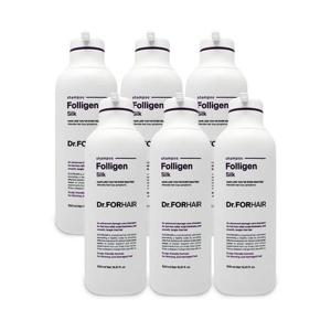 닥터포헤어 폴리젠 실크 샴푸 손상 모발용 500ml 6개 Ss