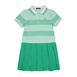 [헤지스키즈] EARTH 소로나 플리츠 원피스 민트 (HUM22NJ51M_MT)