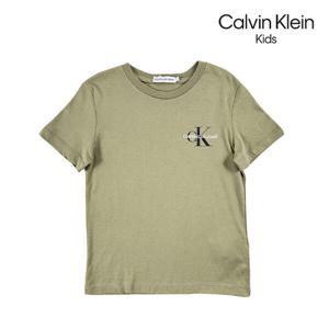 [캘빈클라인 키즈]체스트 모노그램 반팔티(1B01B00612MOG_KI)