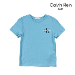 [캘빈클라인 키즈]체스트 모노그램 반팔티(1B01B00612CU4_LB)