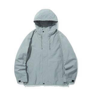 [인터크루]코팅 후드 자켓 그레이 ITY3UJ02AGE
