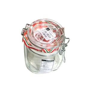 피도 유리 밀폐병 0.5L 흰뚜껑 소스 양념 캔들 보관통