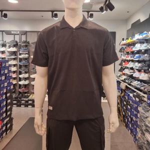 프로스펙스_SMT24M462BK_남성반팔 크링클 폴로티