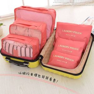 캠핑파우치 F006886 6종세트 캐리어파우치 여행용파우치