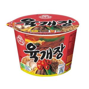 [오뚜기] 오뚜기 육개장 용기 컵라면 12개입