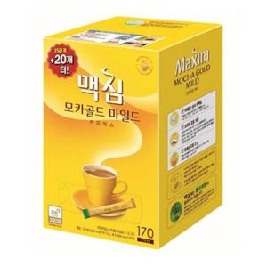[맥심] 맥심 모카골드 마일드 커피믹스 170개입 [150+20T