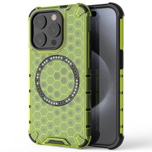 아이폰11 프로 맥스 맥세이프 벌집패턴 반투명 방열 하드 케이스