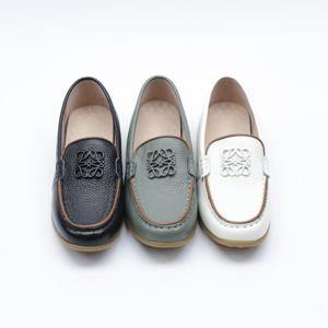 [퀸메리즈]QM240806 여성구두 플랫 로퍼 단화 가죽소재