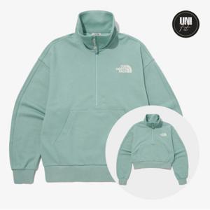 노스페이스맨투맨 NQJ NM5MP52L 컴피 하프 집 스