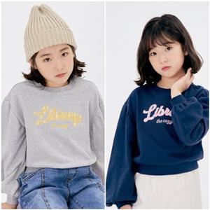 [토박스][토박스]스타일노리터 라이브러리 아플리케 긴팔 맨투맨(SNSCE33PMT06)