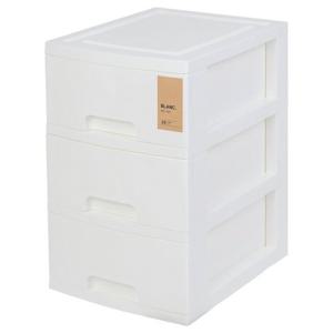 블랑 서랍장 33 화이트 3단 창신리빙