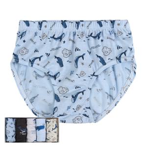 P20FW11601 에코키즈 남아동 무형광 삼각 팬티 5매